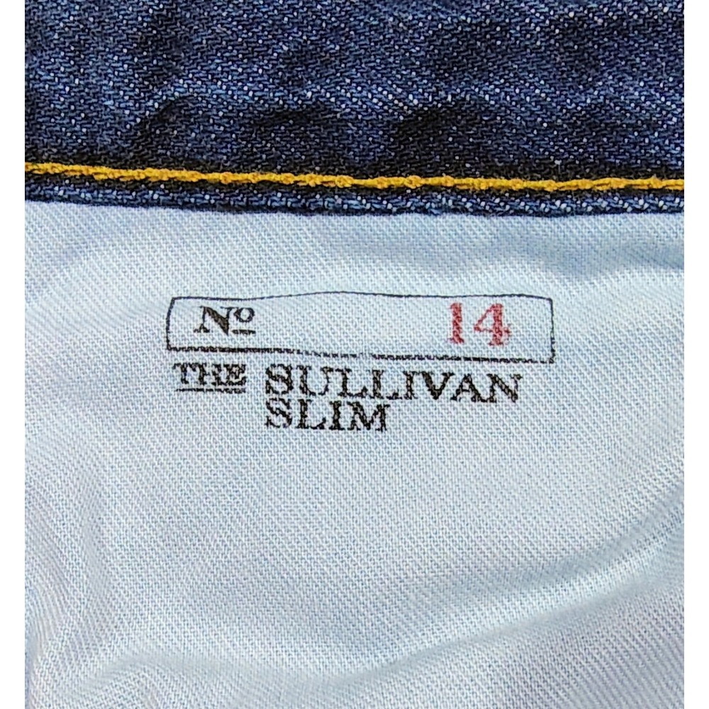 Polo Ralph Lauren Jeans The Sullivan Slim Boys Size 14 Blue Distressed Denim - Picture 3 of 14